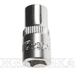 Головка торцевая TORX E08 1/4" JTC