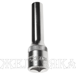 Головка торцевая TORX E08 3/8" высокая JTC