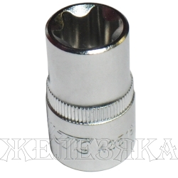 Головка торцевая TORX E18 1/2" JTC