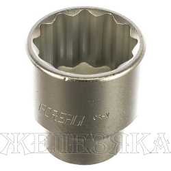 Головка торцевая7мм 1/4" 12-гранная L=25мм FORSAGE F-52907 /1/50