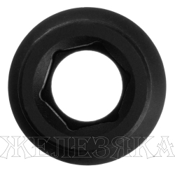 Головка ударная шестигранная, 12 мм, 1/2", CrMo// Stels