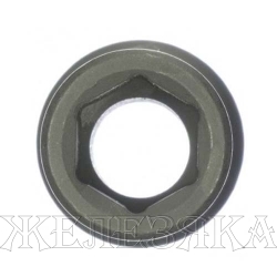 Головка ударная удлиненная шестигранная, 13 мм, 1/2", CrMo// Stels