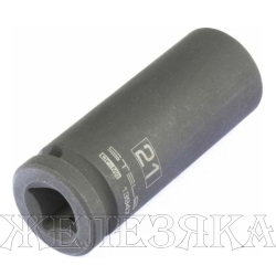 Головка ударная удлиненная шестигранная, 21 мм, 1/2", CrMo// Stels