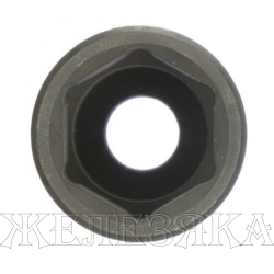 Головка ударная удлиненная шестигранная, 22 мм, 1/2", CrMo// Stels