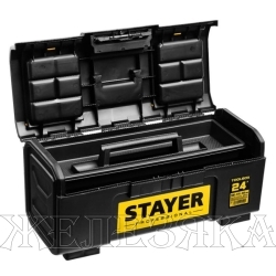 Ящик для инструментов 590х270х255мм пластиковый ToolBox-24 STAYER