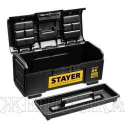 Ящик для инструментов 590х270х255мм пластиковый ToolBox-24 STAYER