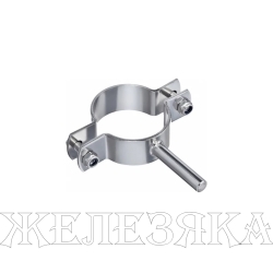 Хомут трубный на ножке DN40 (40-41 мм), нерж. 304, TL040FPLS
