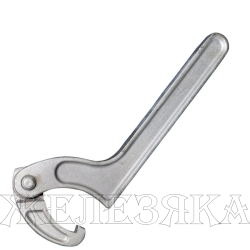 Ключ для круглых шлицевых гаек 65-110 мм шарнирный КЗСМИ