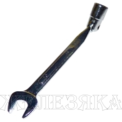 Ключ рожково-торцевой 13х13 мм шарнирный TOYA