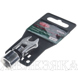 Ключ рожковый 10мм RF-751310AF съемный с шарниром 3/8", на пластиковом держателе ROCKFORCE /1