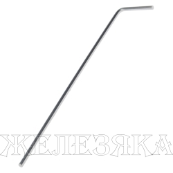 Ключ шестигранный 01.5 мм L=75 мм Г-образный удлиненный ЭВРИКА