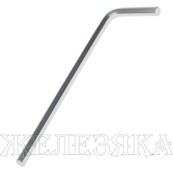 Ключ шестигранный 02.5 мм L=56 мм Г-образный ЭВРИКА