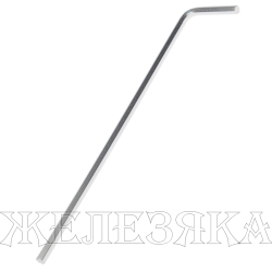 Ключ шестигранный 02.5 мм L=98 мм Г-образный удлиненный ЭВРИКА
