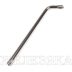 Ключ TORX T27H RF-76727XL: Г-образный экстрадлинный с отверстием ROCKFORCE /1/10