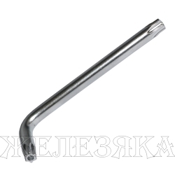 Ключ TORX T40H Г-образный с отверстием ROCKFORCE