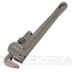 Ключ трубный RF-68414: с алюминиевой рукояткой 14" max   захвата 50мм ROCKFORCE /1/12