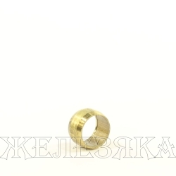 Кольцо обжимное трубки медной D-12мм BRAKETUBE