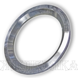 Кольцо установочное диска колесного D73.1x58.6 алюминий