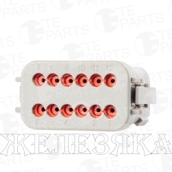 Колодка соед.12pin ответн.часть 7802121 TE PARTS