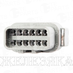 Колодка соед.12pin ответн.часть 7804128 TE PARTS