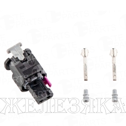 Колодка соед.2pin TE PARTS