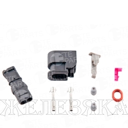 Колодка соед.2pin TE PARTS