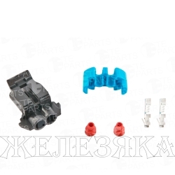 Колодка соед.2pin TE PARTS