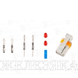 Колодка соед.2pin TE PARTS