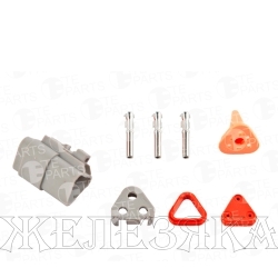 Колодка соед.3pin ответн.часть 7802137 TE PARTS