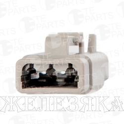 Колодка соед.3pin ответн.часть 7804438 TE PARTS