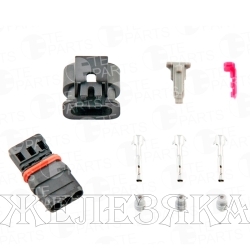 Колодка соед.3pin TE PARTS