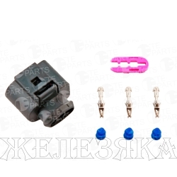 Колодка соед.3pin TE PARTS