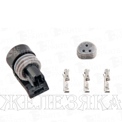 Колодка соед.3pin TE PARTS