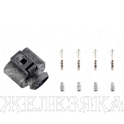 Колодка соед.4pin TE PARTS