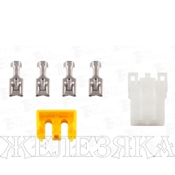 Колодка соед.4pin TE PARTS