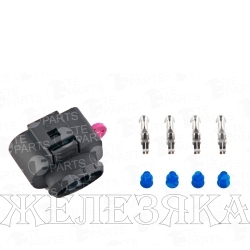 Колодка соед.4pin TE PARTS