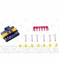 Колодка соед.6pin ответн.часть 7813062 TE PARTS