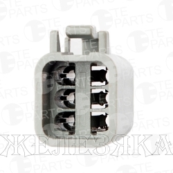 Колодка соед.6pin ответн.часть TE PARTS