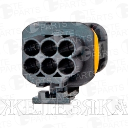 Колодка соед.6pin TE PARTS