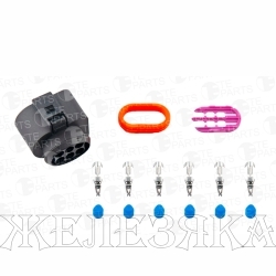 Колодка соед.6pin TE PARTS