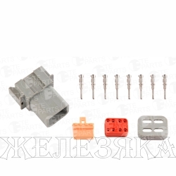 Колодка соед.8pin ответн.часть 7802189 TE PARTS