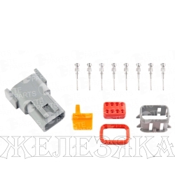 Колодка соед.8pin ответн.часть 7804486 TE PARTS