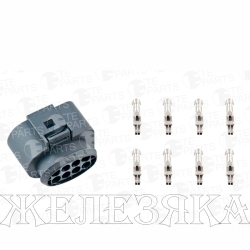 Колодка соед.8pin TE PARTS