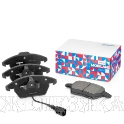 Колодки тормозные AUDI A3,SKODA Octavia,Superb,VW Golf Plus,Golf V,VI 03- передние MOBILAND к-т