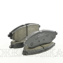 Колодки тормозные CHEVROLET Aveo,DAEWOO Kalos передние DOUBLE FORCE к-т