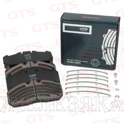 Колодки тормозные MAN 250x118x30,Meritor D-Elsa 2 GTS Spare Parts