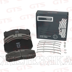 Колодки тормозные MAN, RVI 250x118x28,Meritor D3/D-Elsa 1 GTS Spare Parts