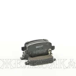Колодки тормозные OPEL Astra(G,H),Meriva,Zafira,KIA Ceed (с 2012г),Venga задние DELCO PARTS к-т