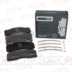 Колодки тормозные VOLVO 250x111x29,Meritor D-Duco GTS Spare Parts