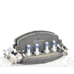 Колодки тормозные VW Polo (с 2010г),SKODA Fabia2,Rapid2 (с 2011г) передние BREMBO к-т